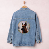 Malinois Dog Denim Jacket (Hangar)
