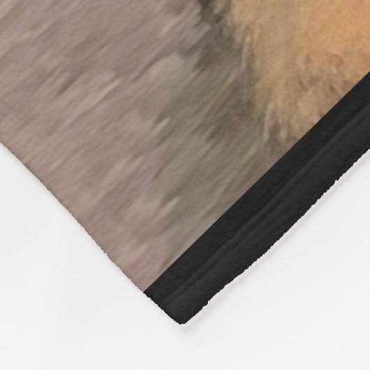 Malinois Dog Fleece Deken (Hoek)