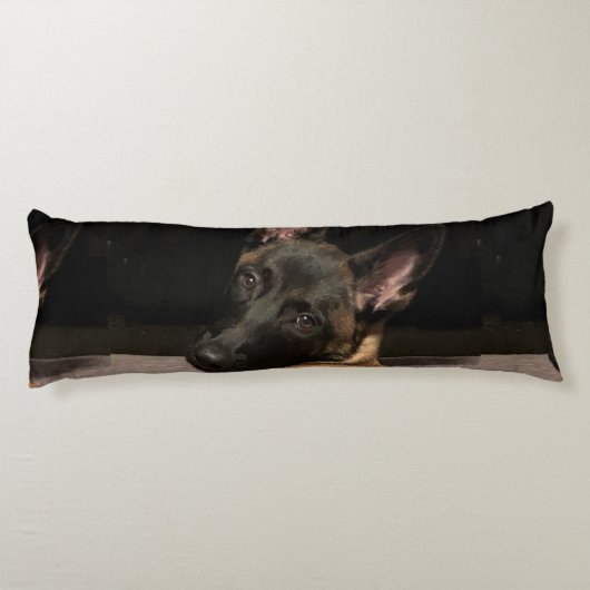 Malinois Dog Lichaamskussen (Achterkant)