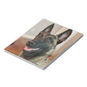 Malinois Dog Notitieblok (Linkerzijde)