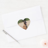 malinois hart sticker (Envelop)