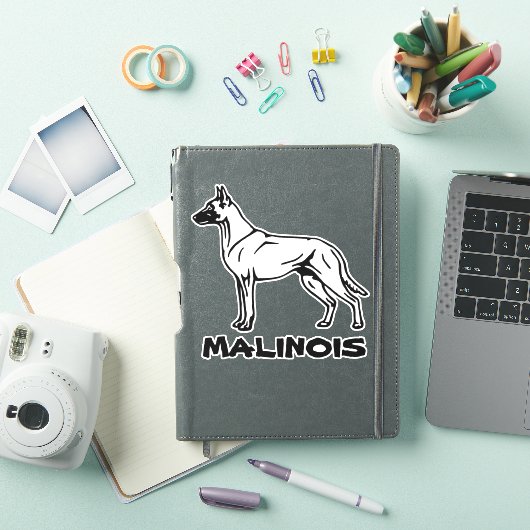 Malinois Herder Autoaufkleber Sticker (iPad Cover)
