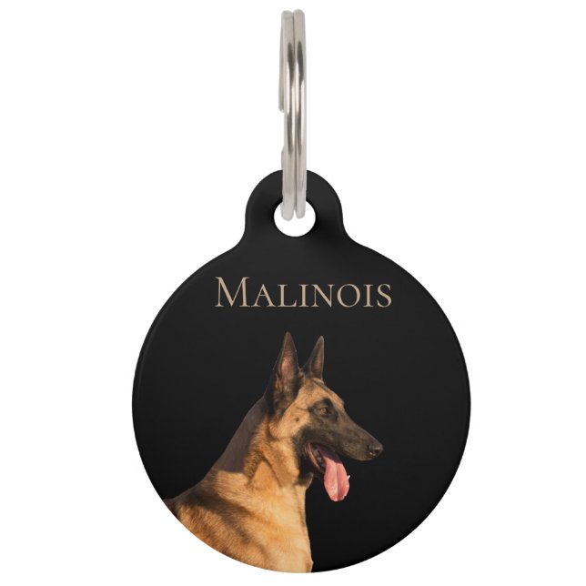 Malinois Huisdierpenning (Voorkant)