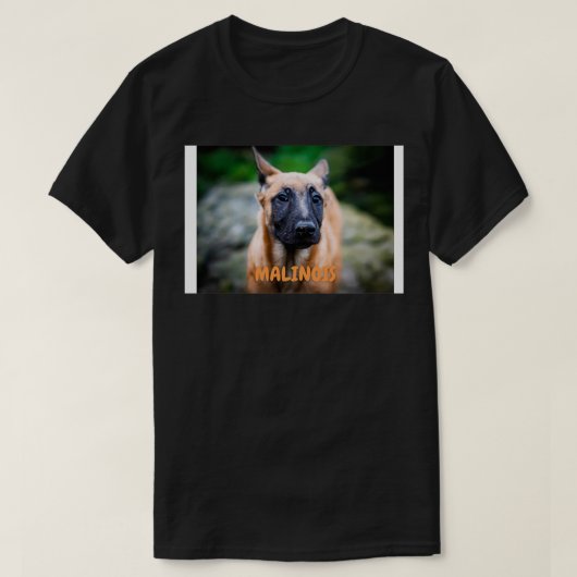 Malinois Puppy T-shirt (Design voorkant)