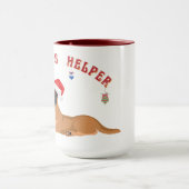 Malinois Santa's Helper Mok (Midden)