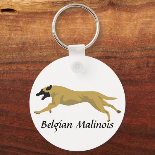 Malinois Sleutelhanger (Voorkant)