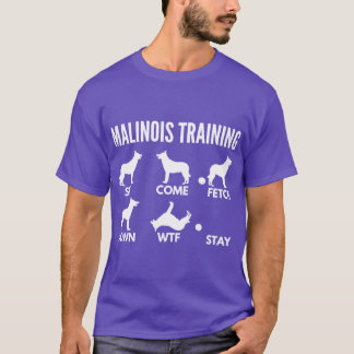 Malinois training Belgische Malinoisfamilie T-shirt