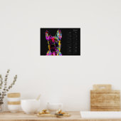 Malinoispuppy — Belgische herder — Agenda 2019 Poster (Keuken)