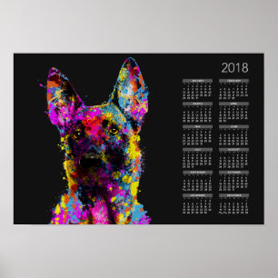 Malinoispuppy - Belgische herder - Maligator Poster