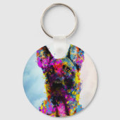 Malinoispuppy - Belgische herder - Mechelaar Sleutelhanger (Voorkant)