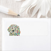 Malitpoo Dog Return Address Label (Insitu)