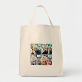 Malka Collage Canvas Tas (Voorkant)
