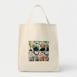 Malka Collage Canvas Tas