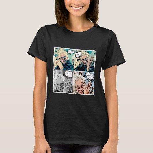 Malka Collage T T-shirt (Voorkant)