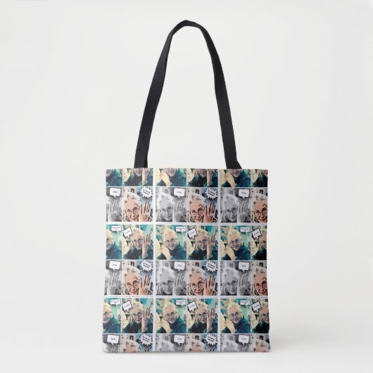 Malka Tile Tote Bag (Voorkant)