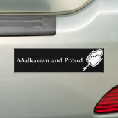 Malkiaanse bumperstickers (Op auto)