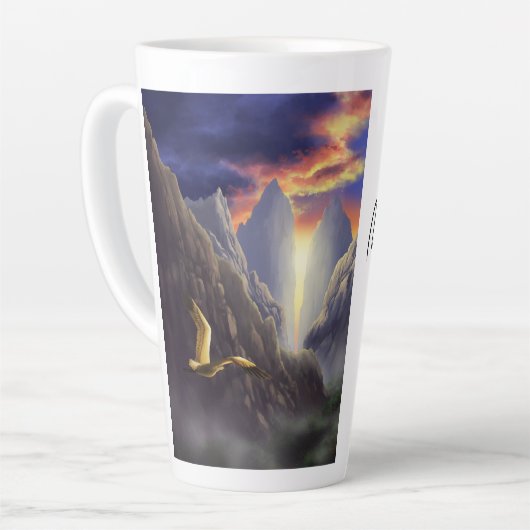 MalkieriCon latte mok (Linkerhoek)