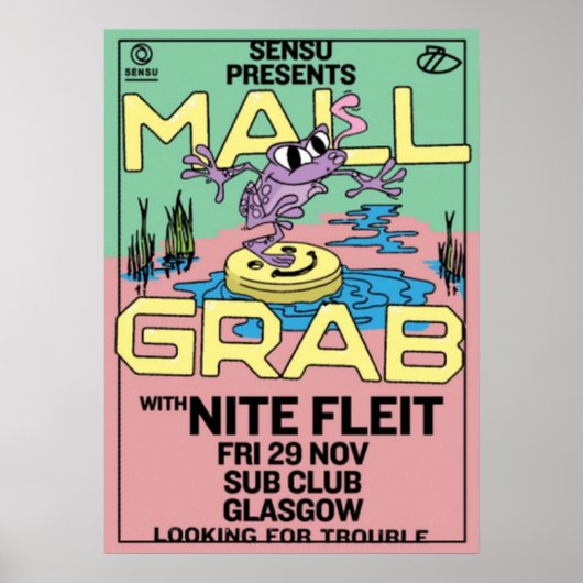 Mall Grab event Poster (Voorkant)