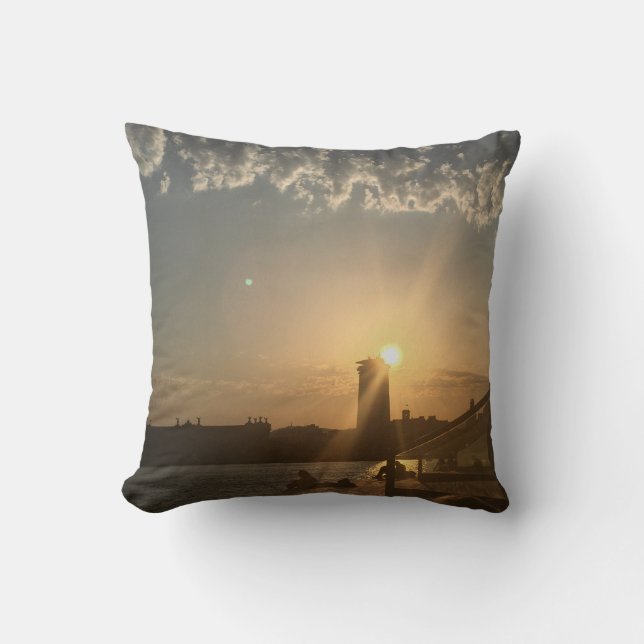 Mall of Spain, Rambla de Mar, Catalonië Kussen (Voorkant)