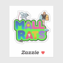Mall Ratz Logo Sticker