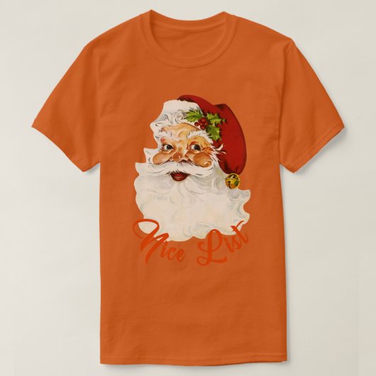 Mall Santa Nice Lijst nr. 1 T-shirt (Design voorkant)