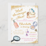 Mall Scavenger Hunt Verjaardagsuitnodiging voor me Kaart<br><div class="desc">Stap in stijl met onze Mall Scavenger Hunt Invitation Sjabloon. Uw dochter en haar vrienden zullen blij zijn om deze leuke en unieke chique uitnodiging te ontvangen, het zetten van de toon voor een dag gevuld met opwinding en gelach. Laat het avontuur beginnen met deze charmante en chique verjaardagsscavenger jacht...</div>