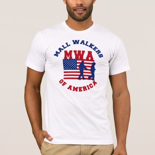 Mall Walkers of America T-shirt (Voorkant)