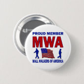 MALL WALKERS VAN AMERIKA RONDE BUTTON 5,7 CM (Voorkant /achterkant)