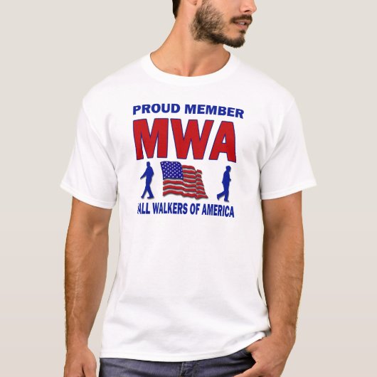 MALL WALKERS VAN AMERIKA T-SHIRT (Voorkant)