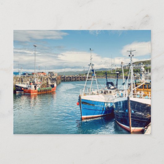 Mallaig Harbour Briefkaart (Voorkant)