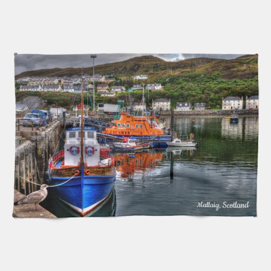 Mallaig, Scotland Kitchen theedowel Theedoek (Horizontaal)