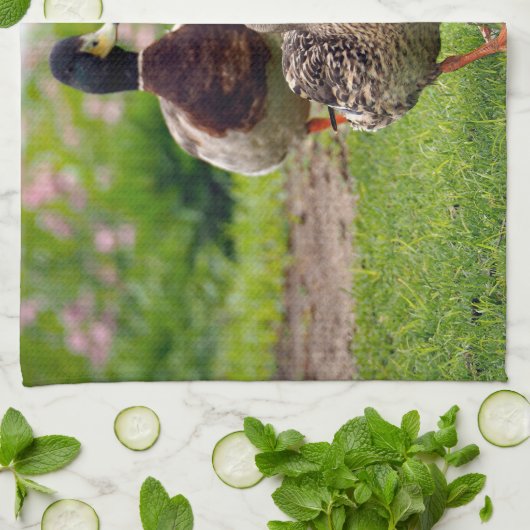 Mallard 116 theedoek (Gevouwen)