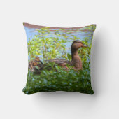 Mallard and Ducklings-Swimming by Shirley Taylor Kussen (Voorkant)