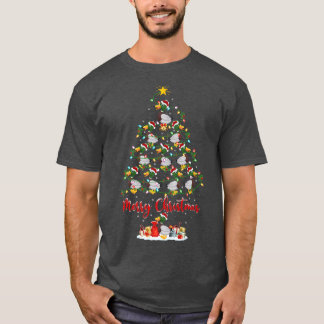 Mallard Bird Lover Matching Santa Mallard Christma T-shirt