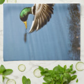 Mallard Drake Duck Theedoek (Gevouwen)