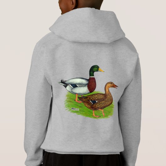 Mallard Drake en Duck (Achterkant)