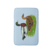 Mallard Drake en Duck Badmat (Voorkant Verticaal)