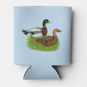 Mallard Drake en Duck Blikjeskoeler (Voorkant)