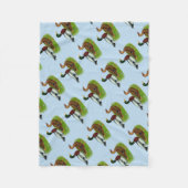 Mallard Drake en Duck Fleece Deken (Voorkant)