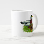 Mallard Drake en Duck Grote Koffiekop (Voorkant rechts)