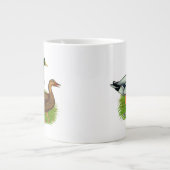 Mallard Drake en Duck Grote Koffiekop (Voorkant)