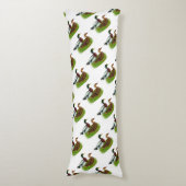 Mallard Drake en Duck Lichaamskussen (Voorkant Verticaal)