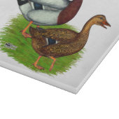 Mallard Drake en Duck Snijplank (Hoek)