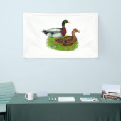 Mallard Drake en Duck Spandoek (Beurs)