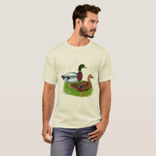 Mallard Drake en Duck T-shirt