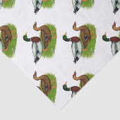 Mallard Drake en Duck Tissuepapier (Detail)