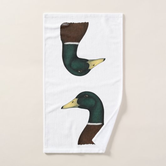 Mallard Drake Head Bad Handdoek (Handdoek)