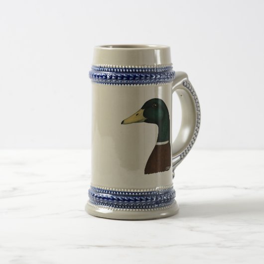 Mallard Drake Head Bierpul (Voorkant rechts)