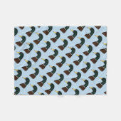 Mallard Drake Head Fleece Deken (Voorkant (Horizontaal))
