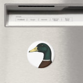 Mallard Drake Head Magneet (Insitu (Vaatwasser))